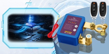 Дистанционный автоматический выключатель аккумулятора 12 В 240 А 2x 3Ccc пульт дистанционного управления