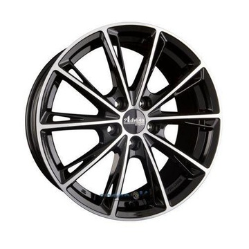 4× DISK HLINÍK ADV PREDATOR BLACK (ADV16) 8.5" X 20" 5X112 ET 35