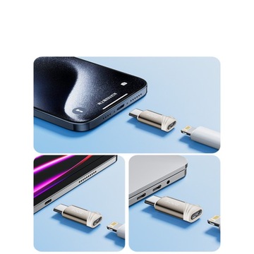 АДАПТЕР-ПЕРЕХОДНИК LIGHTNING PD 30W НА USB-C 3.1 IPHONE 15