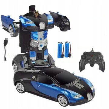 AUTO ROBOT 2w1 SAMOCHÓD ZDALNIE STEROWANY PILOT