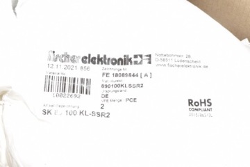 Радиатор Fischer Elektronik SK 89 100 KL-SSR2 1 кВт