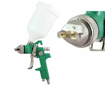 Pistolet lakierniczy SPEEDWAY zielony HVLP 2,0mm
