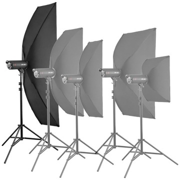 Softbox FreePower 40x200cm GRID mocowanie BOWENS