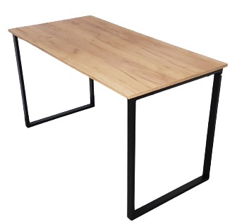 Biurko Loft 130x65 + Maskownica Kabli
