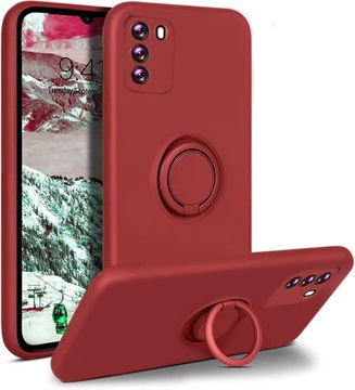 ETUI FLEXI SILICON RING DO XIAOMI POCO M3 +SZKŁO