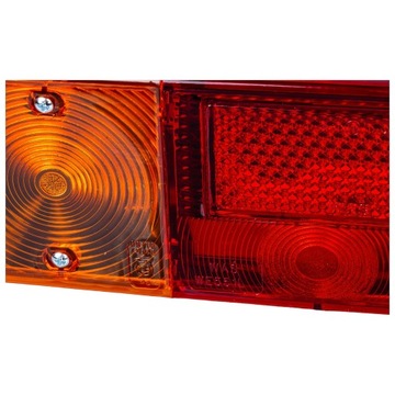 Лампы Ursus C-360 передние + задние WAŚ POLSKA в комплекте с подсветкой борта