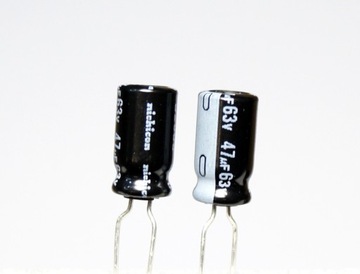 2szt. 47uF 63V NICHICON 6.3x11 [137]