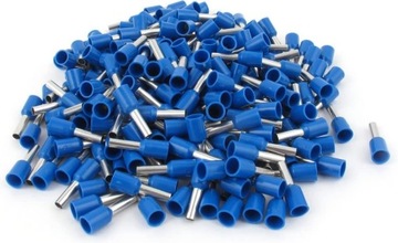 KOŃCÓWKA TULEJKOWA IZOLOWANA 120/27 NIEBIESKA