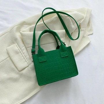 New Zipper Messenger Bag For Women Solid Color Fel