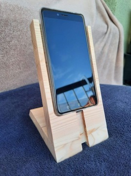 ДЕРЕВЯННАЯ подставка для смартфона