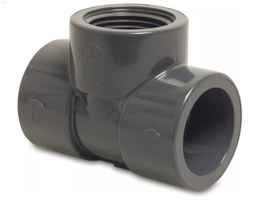 Trójnik PVC-U klej/gwint KWxGW D-50x1 1/2