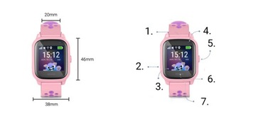 Водонепроницаемые умные часы для детей CALMEAN NEMO 2