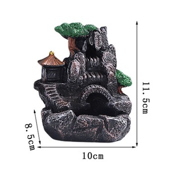 КАМИН АРОМАТИЧЕСКИЙ ВОДОПАД БЛАГОВАНИЯ АРОМАТЕРАПИЯ ОБРАТНЫЙ ПОТОК + ФИТИЛИ