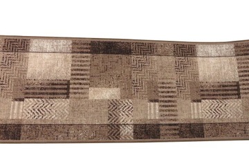 BRĄZOWY CHODNIK 80cm ANTYPOŚLIZGOWY - PATCHWORK