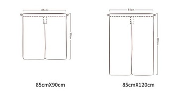 85*120cm Zasłona drzwlowa Kwiatowy drukowane drzw