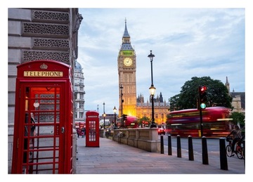 Fototapeta 3D Londyn Big Ben Anglia 416x290 F00856