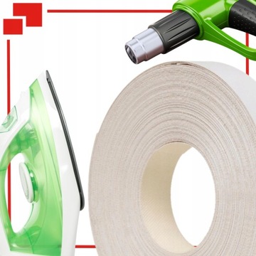 Obrzeże meblowe czarne z klejem Okleina opaska CZARNY MAT 21 mm 10 mb