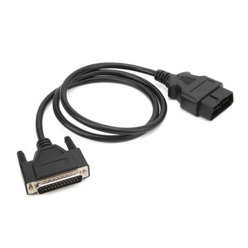Диагностический адаптер OBD2 Male to DB25 Male для