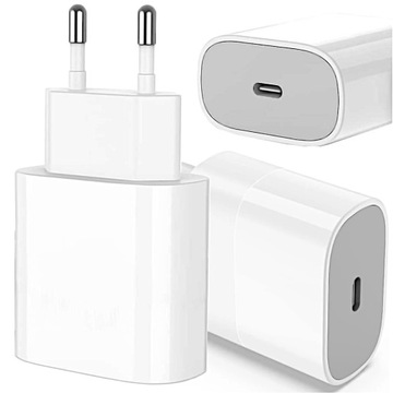 SZYBKA ŁADOWARKA SIECIOWA KOSTKA USB-C PD 20W QC 3