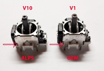 Оригинальный аналоговый контроллер Dualshock V10 3D ALPS PS3 PS4