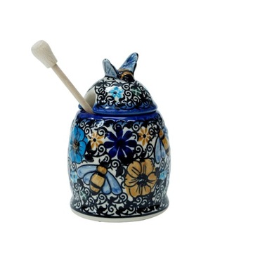 Ceramiczny pojemnik na miód Bolesławiec