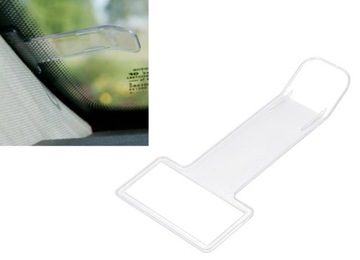 UCHWYT KLIPS BILET PARKINGOWY LEGITYMACJĘ SZYBĘ