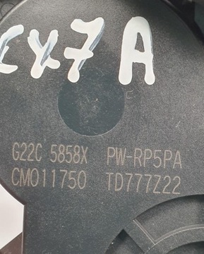 MOTOREK OKNO PRAVÝ PŘEDNÍ MAZDA CX-7 G22C-5858X