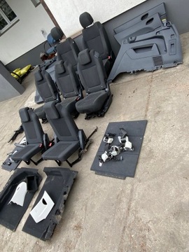 СИДЕНЬЯ БОКОВЫЕ СИДЕНИЯ РЕМНИ PEUGEOT 5008 КОМПЛЕКТ ДЛЯ 7 ЧЕЛОВЕК