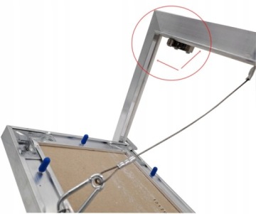 Ревизионная дверца с уплотнителем 20х50, вытяжной сертификат ГК SUFIT REMO PLUS