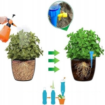 ИРРИГЕР ДЛЯ ГОРШКОВ, ПОЛИВКИ РАСТЕНИЙ, 12 ШТ.