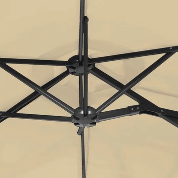 БОЛЬШОЙ СКЛАДНОЙ САДОВЫЙ ЗОНТ С РУЧКОЙ И ПРАВИЛЬНОЙ + КРЫШКОЙ