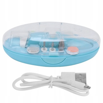 НАБОР ЭЛЕКТРИЧЕСКОГО ТРИММЕРА ДЛЯ ДЕТСКИХ НОГТЕЙ