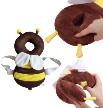 Защита головы для обучения ходьбе - Коричневая пчела.