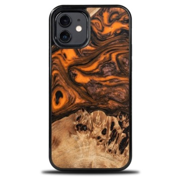 Pouzdro Bewood Unique pro iPhone 12 12 Pro oranžový
