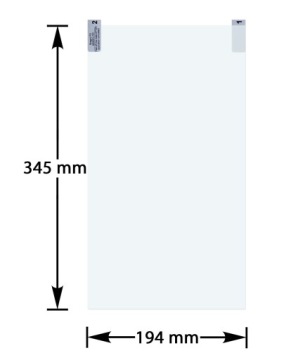 2 шт. Защитная пленка для ноутбука 345 x 194 мм 15,6 дюйма 16:9