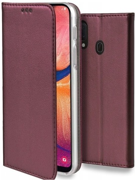 ETUI FLIP MAGNET DO SAMSUNG GALAXY A20E +SZKŁO