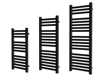 Grzejnik łazienkowy MultiPRO 950x440 CZARNY MAT