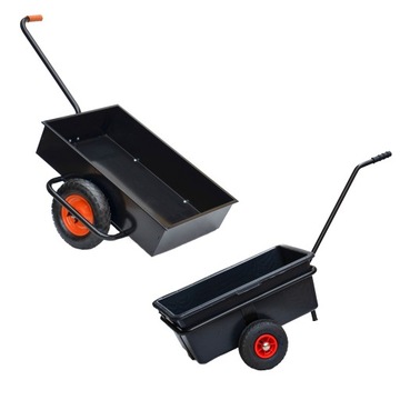 Садовая транспортная тележка, металлическая тачка