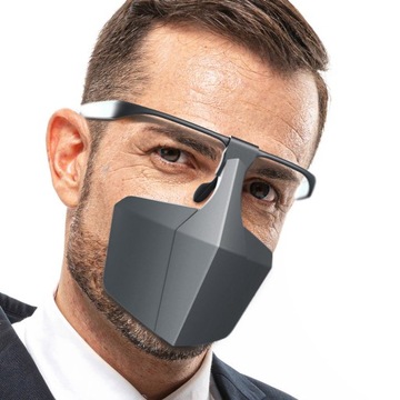 Пластиковая крышка маски для лица