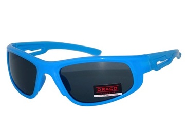 СПОРТИВНЫЕ СОЛНЦЕЗАЩИТНЫЕ ОЧКИ ДЛЯ МАЛЬЧИКОВ UV400 СИНИЕ