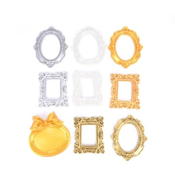 Ins Золотая Ретро Маленькая Фоторамка Реквизит Рамка Украшения