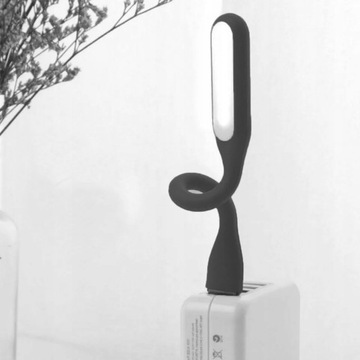 USB СВЕТОДИОДНАЯ СИЛИКОНОВАЯ НОЧНИЦА ДЛЯ НОУТБУКА ГИБКАЯ ТУРИСТИЧЕСКАЯ СИЛЬНАЯ
