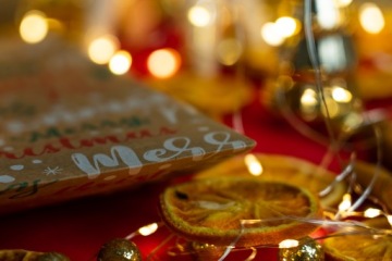 Элегантные бумажные СУМКИ с Рождественским ПРИНТОМ ДЛЯ УПАКОВКИ ПОДАРКОВ