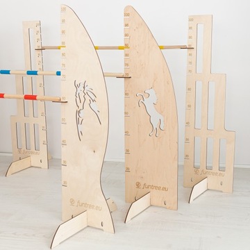 Zestaw 3 x przeszkoda 100cm Hobby Horse dla dzieci