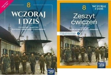 ZESTAW Wczoraj i dziś 8 NE Podręcznik + ćwiczenie