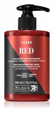 BLACK Toner do włosów RED Czerwony 300ml
