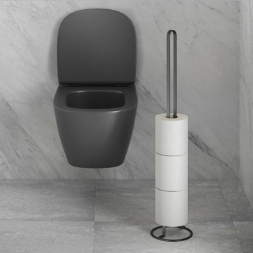 Фирменный органайзер-подставка-вешалка для запасных рулонов швейцарской туалетной бумаги