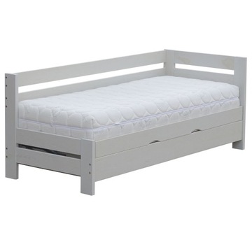 Введите регулируемую кровать 80x180 с высоким контейнером