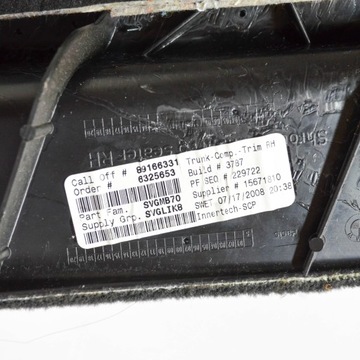 6325653 JINÉ DÍLY VNITŘNÍ 3.0 SD 210 2009 BMW X5 (E70)
