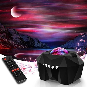 Lampka Nocna Prezent - Projektor Gwiazd Star LED